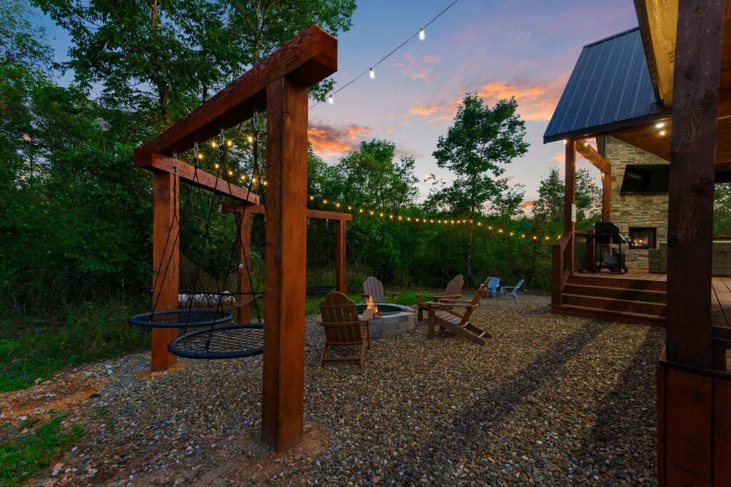 Under The Stars - Secluded, Hot Tub, Firepit, Games Villa Broken Bow Exterior foto