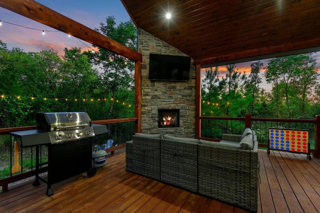 Under The Stars - Secluded, Hot Tub, Firepit, Games Villa Broken Bow Exterior foto