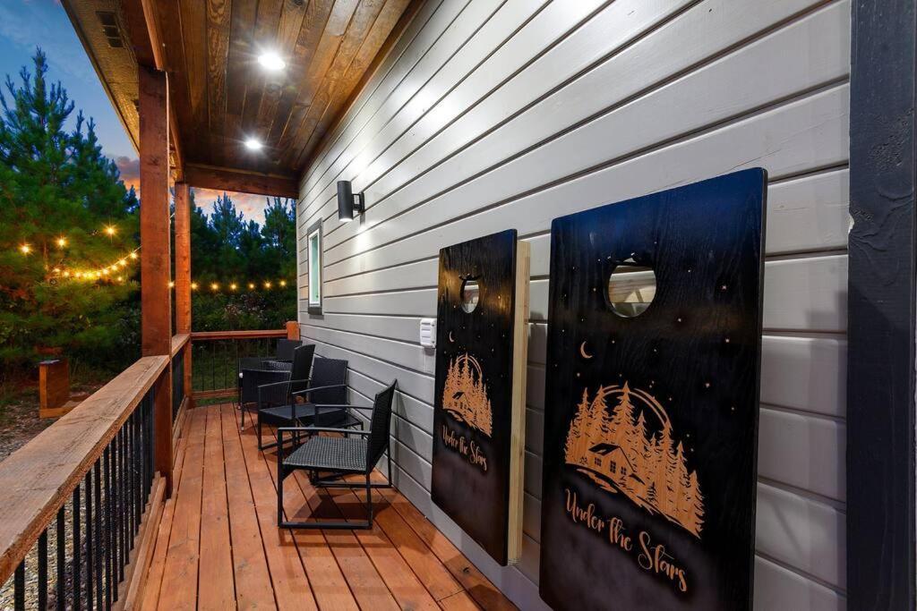 Under The Stars - Secluded, Hot Tub, Firepit, Games Villa Broken Bow Exterior foto
