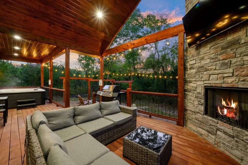 Under The Stars - Secluded, Hot Tub, Firepit, Games Villa Broken Bow Exterior foto
