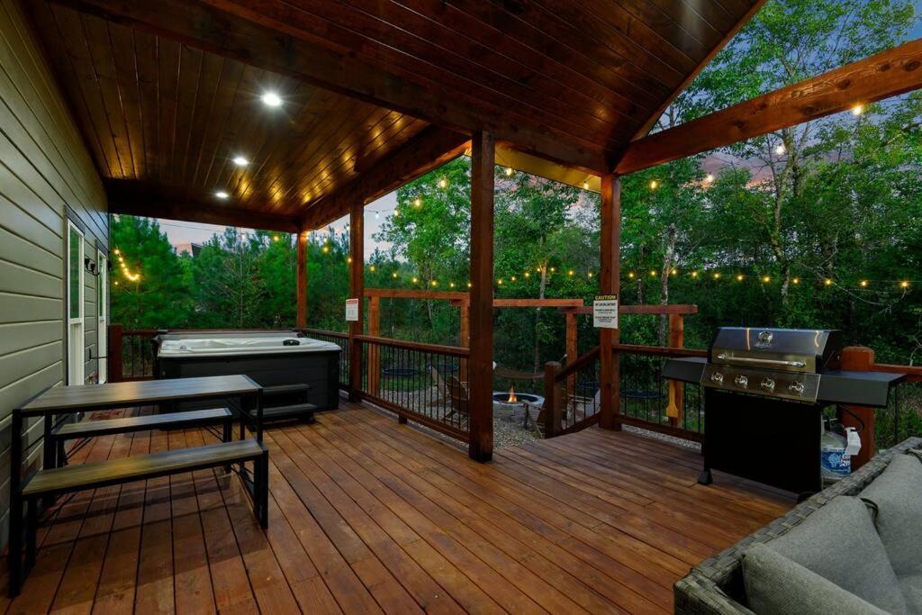 Under The Stars - Secluded, Hot Tub, Firepit, Games Villa Broken Bow Exterior foto