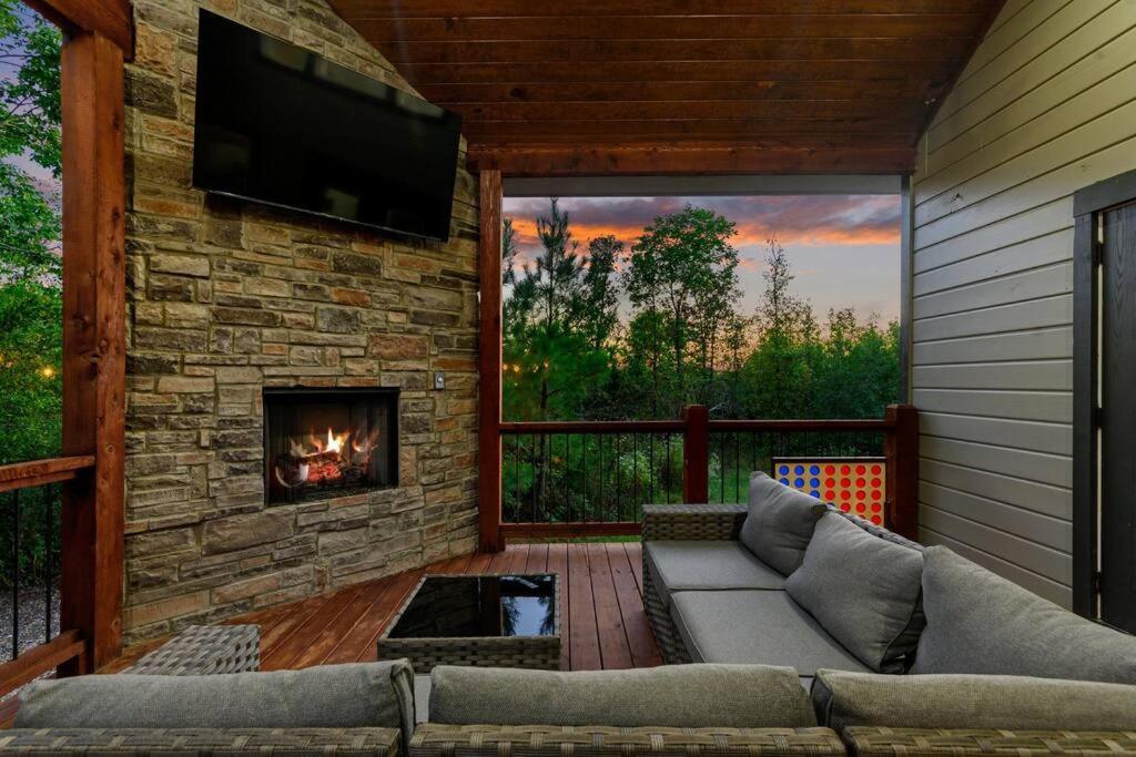 Under The Stars - Secluded, Hot Tub, Firepit, Games Villa Broken Bow Exterior foto