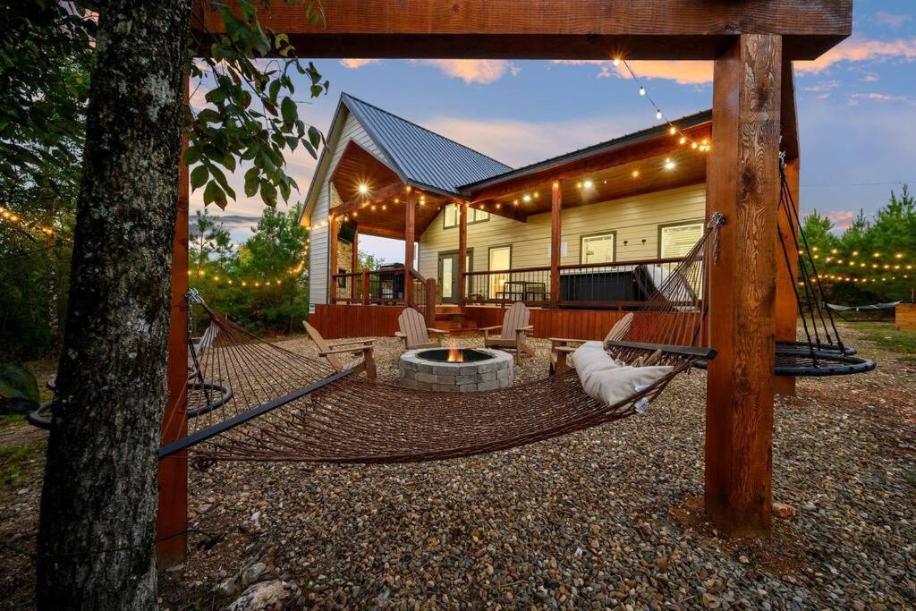 Under The Stars - Secluded, Hot Tub, Firepit, Games Villa Broken Bow Exterior foto